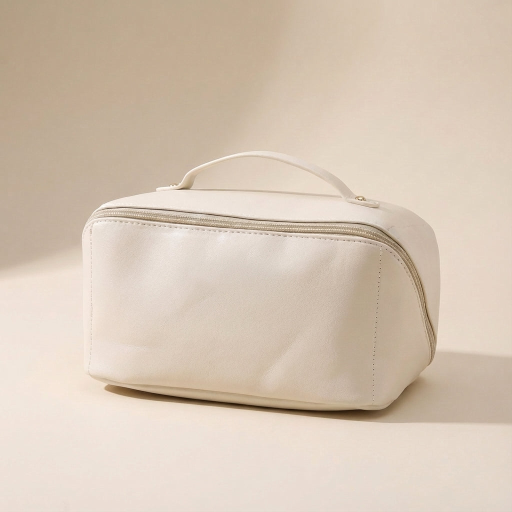 Dames ruime vierkante reistas voor make-up en cosmetica, een must-have organizer voor onderweg.