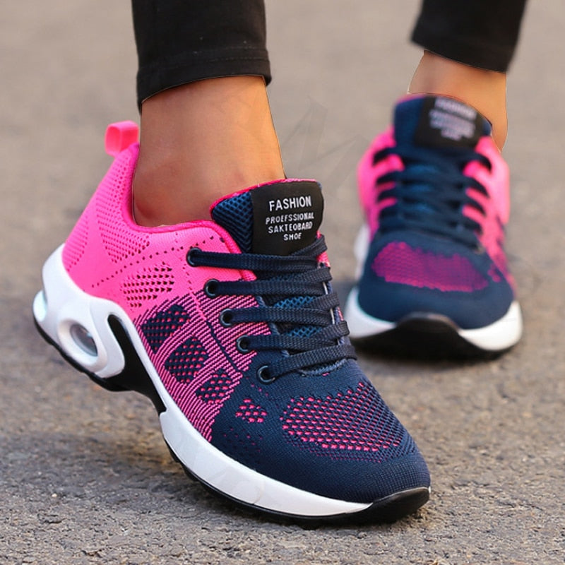 Trendy en comfortabele RunnyShoes™ damessneakers, ideaal voor een actieve en stijlvolle look.