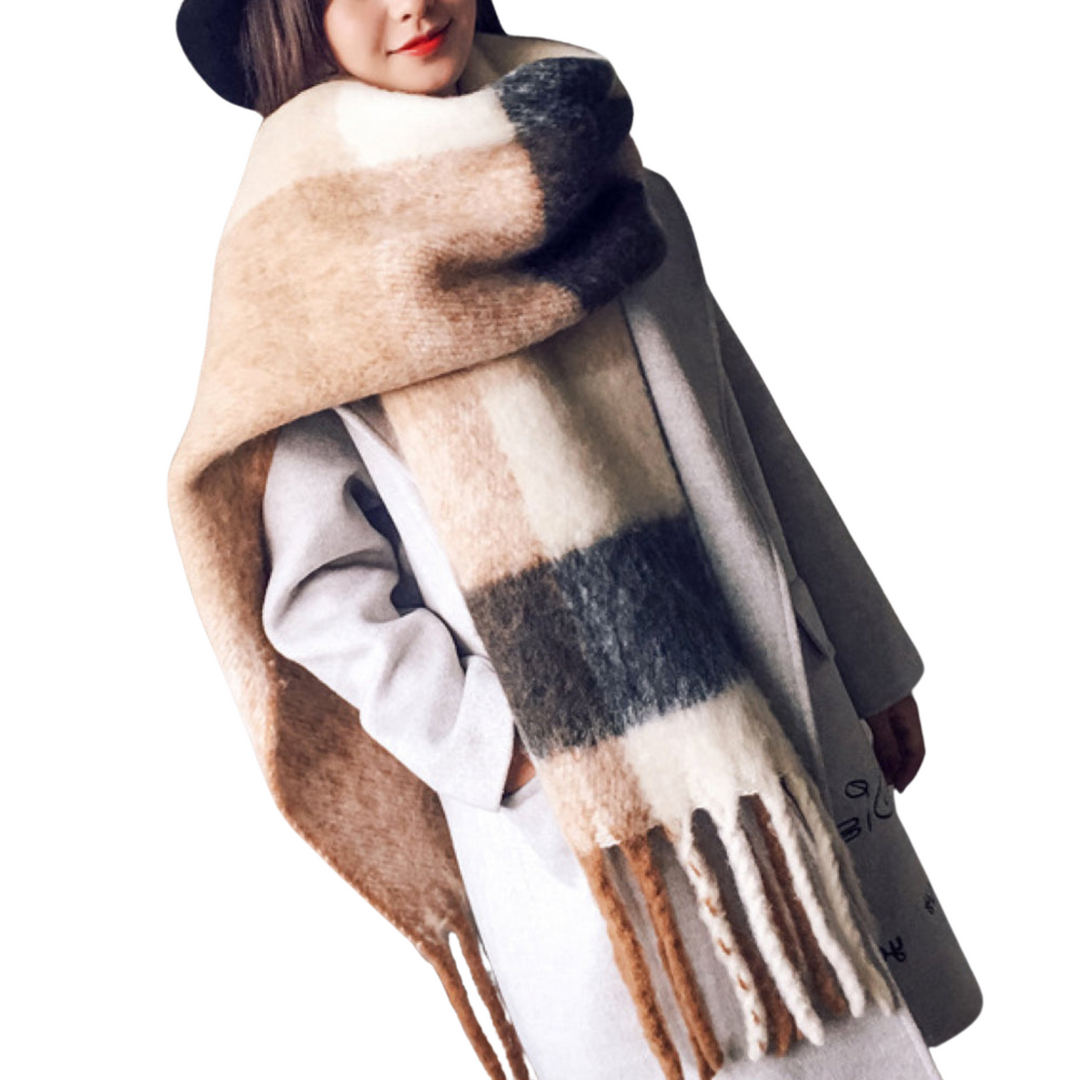 Dames sjaal "MargarietsScarf" in stijlvol design, perfect als veelzijdig mode accessoire voor elk seizoen.