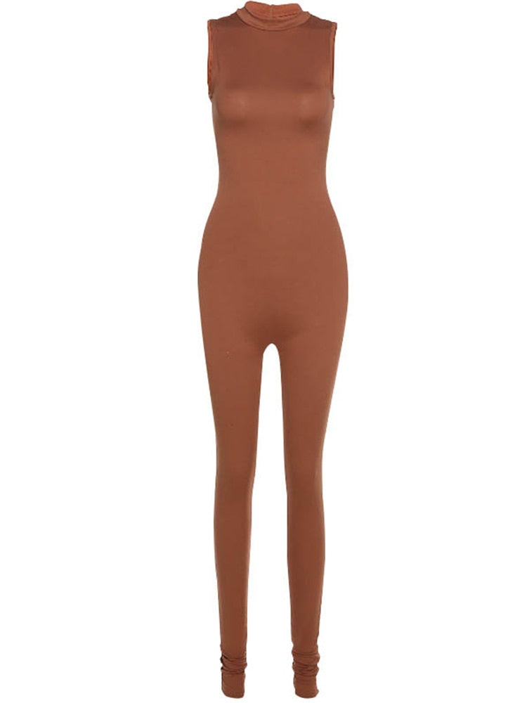 Comfortabele dames skinny jumpsuit, de ideale sportkleding voor intensieve workouts. Flexibel en ademend materiaal.