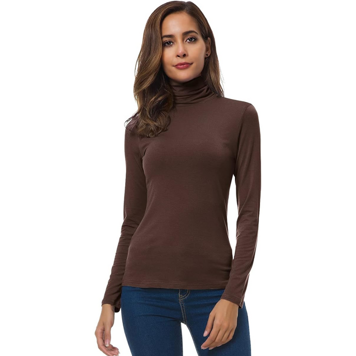Trendy slim fit dames coltrui, combineert stijl met ultiem draagcomfort. Ideaal voor damesmode.