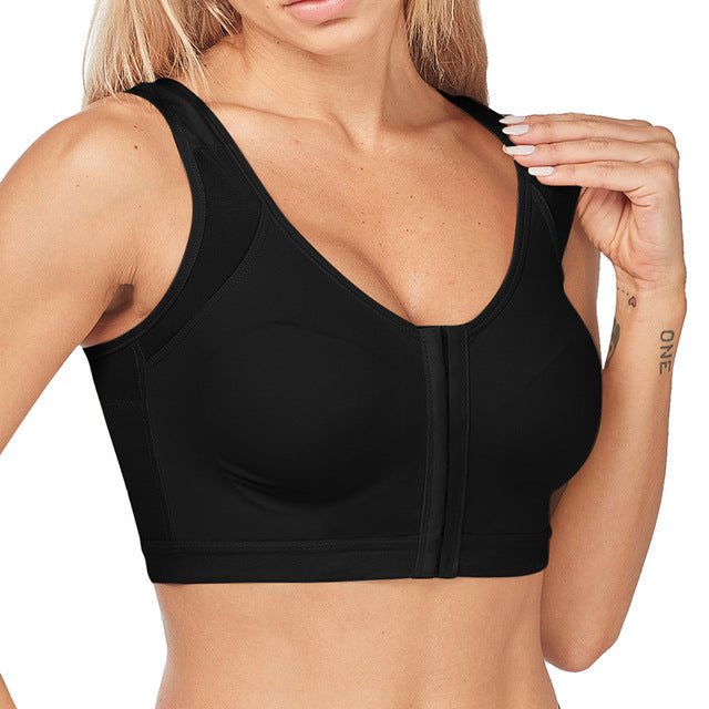 Dames sport bh met optimale ondersteuning voor fitness, yoga en training. Ademend en comfortabel.