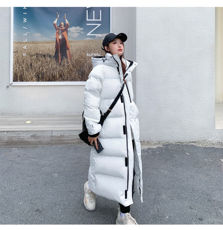 Lichtgewicht en warme dames dons parka. De perfecte winterjas voor comfort en stijl.