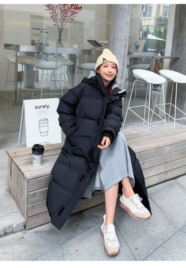 Dons parka voor dames, met capuchon. Extreem warm en waterafstotend. Perfecte winterjas.