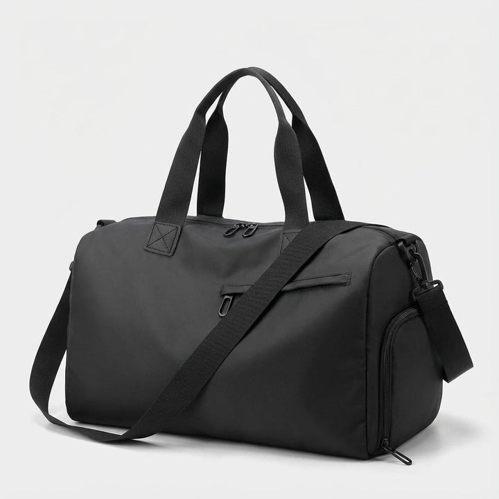 Dames sporttas, TrailGrip duffel met apart schoenvak en meerdere vakken, georganiseerd voor de sportschool.