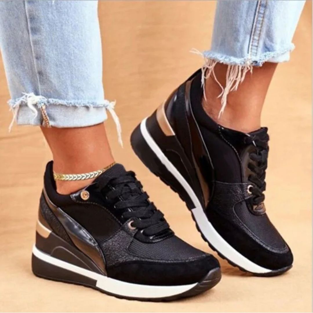 Comfortabele damessneakers met ergonomische pasvorm en schokabsorptie. Veelzijdige trendy schoenen voor elke vrouw.