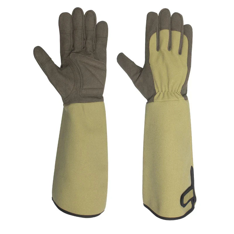 Dames tuinhandschoenen, doornenbestendig & ademend, ideaal voor rozen snoeien en tuinieren.