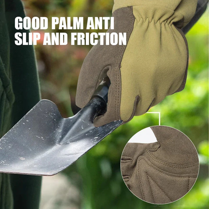 Ademende stretch tuinhandschoenen voor dames, comfortabel en doornenbestendig, perfect voor rozen.