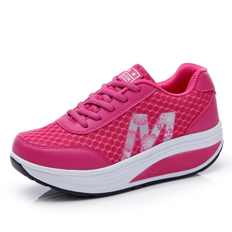 Wazia™ dames casual wandelschoenen, extra comfort en ondersteuning voor lange afstanden.
