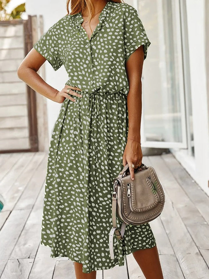 Luchtige en comfortabele zomerjurk voor dames, ideaal als casual strandjurk.