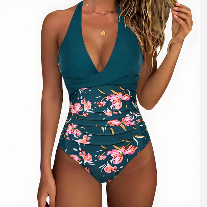 Nieuw zwempak voor dames, met ondersteunende pasvorm en trendy plooien. Perfect voor zomerse dagen.
