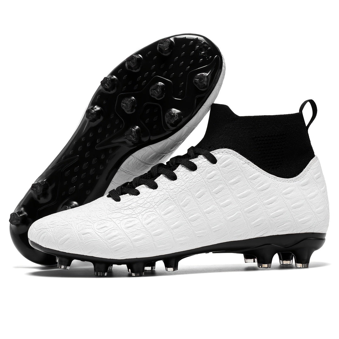 Moderne Dario heren voetbalschoenen met focus op lichtgewicht comfort en ongeëvenaarde grip.