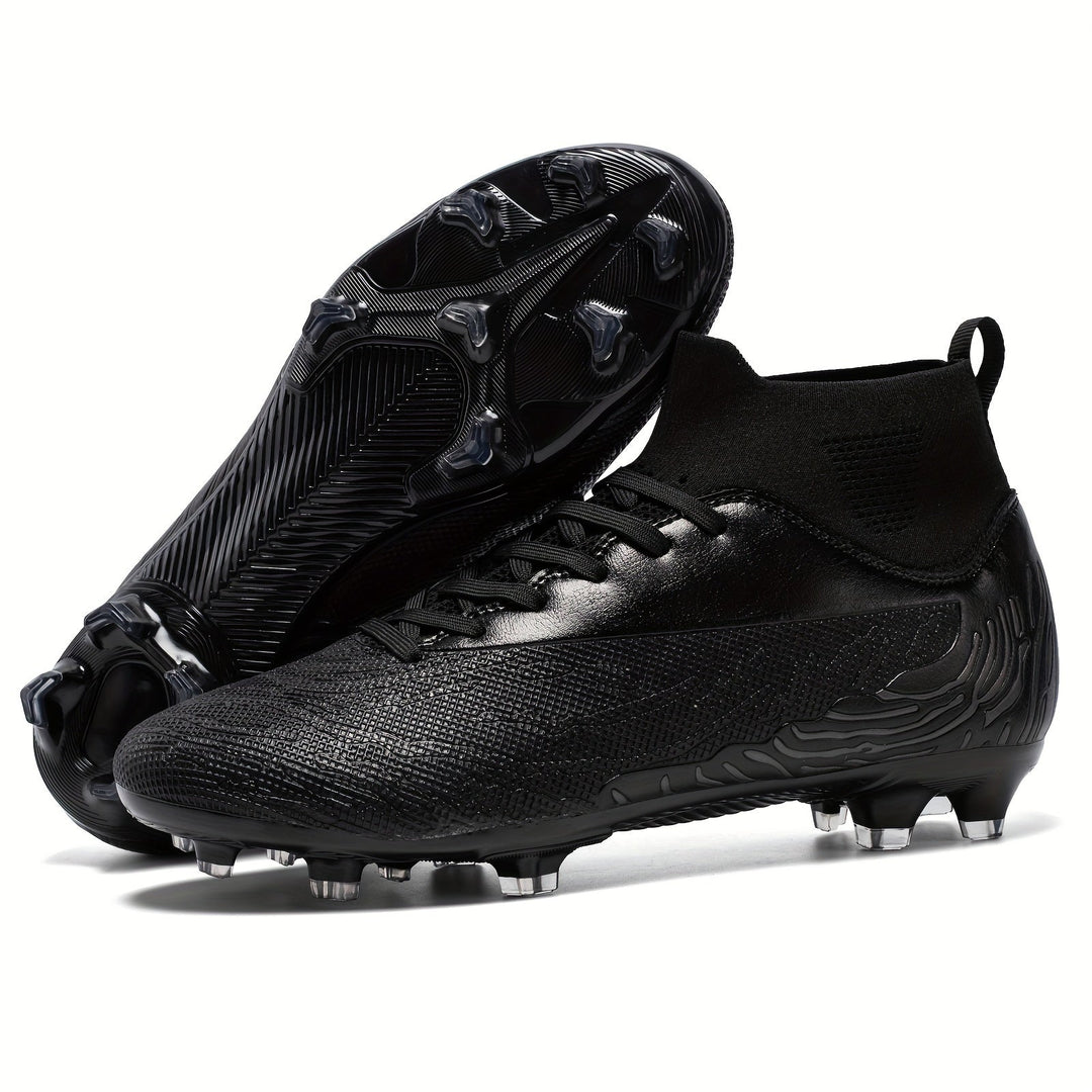 Robuuste Dario heren sportschoenen voor voetbal, met versterkte neus en hiel voor extra bescherming.