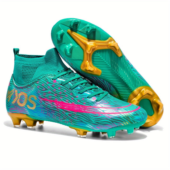 Bovenaanzicht van de Dario sportschoenen, met focus op de hoge enkelondersteuning voor stabiliteit.