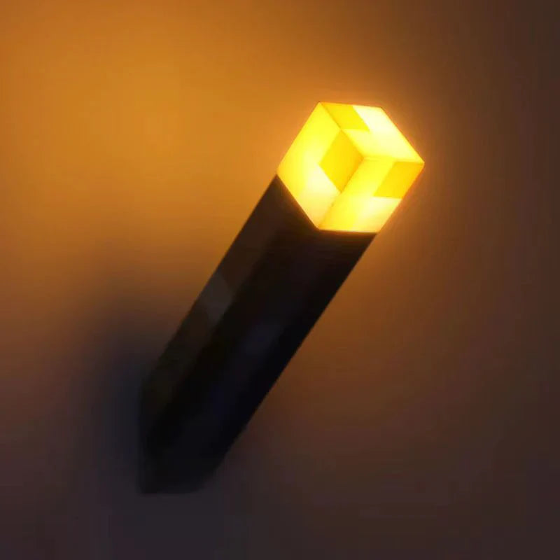 Sfeervolle LED-lamp met subtiel oranje licht, USB-oplaadbaar voor gezellige ruimteverlichting