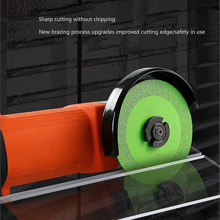 Diamanten Glassnijschijf voor glassnijder, 100 mm diameter, precies en trillingsarm, duurzame diamantcoating