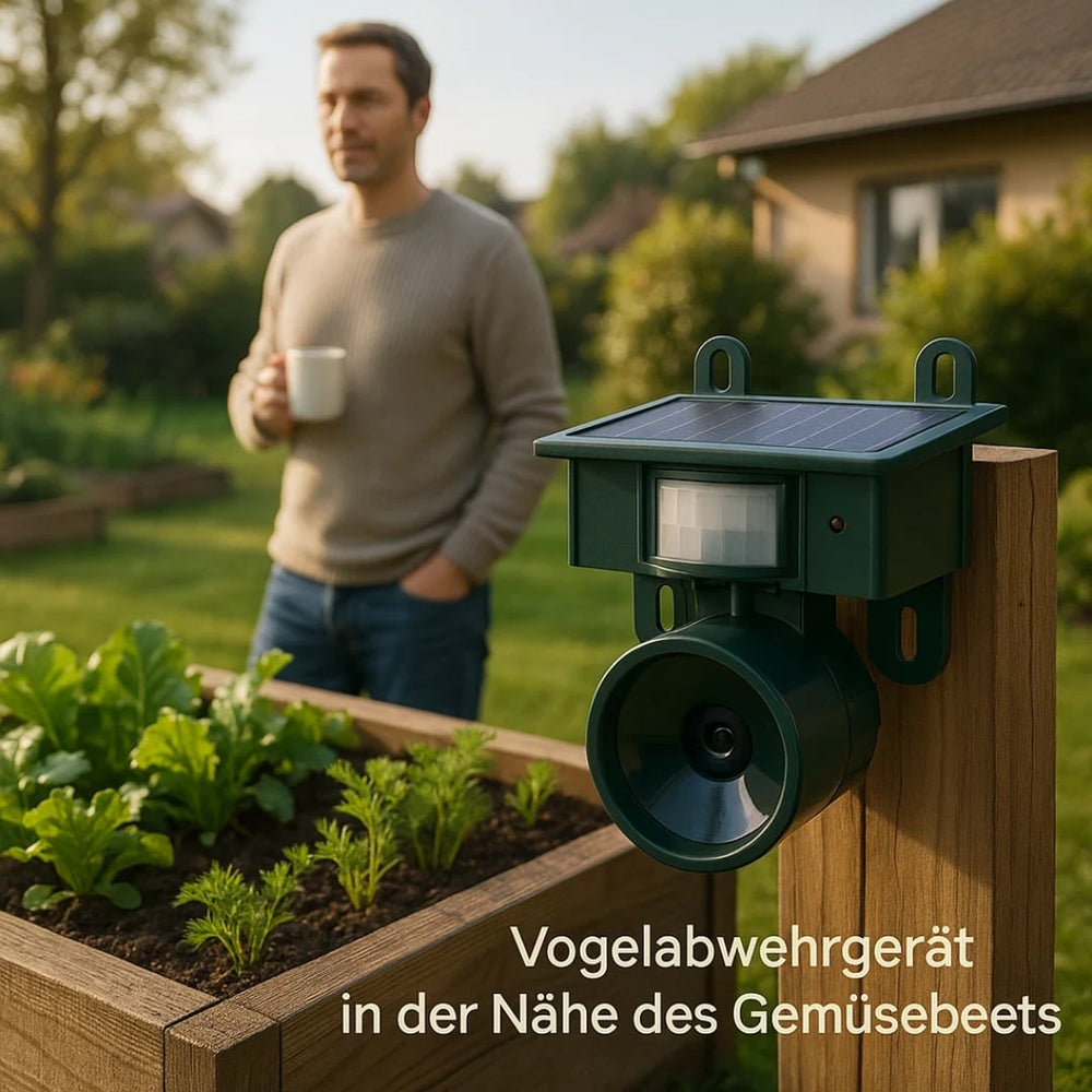 Effectieve vogelwering voor balkon en tuin. Verjaag duiven en vogels diervriendelijk met deze innovatieve afschrikker.