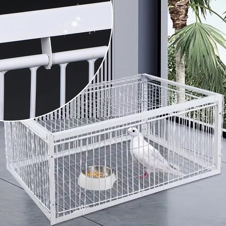 Vangkooi voor vogels, ideaal voor diervriendelijk vogelbeheer in landbouw, tuin en schuur, voorkomt overlast.