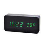 Zwart met groen LED