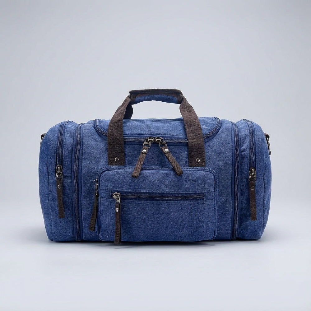 Stijlvolle unisex canvas reistas WeekenderPro, duffel model. Perfect voor korte trips en vakanties.