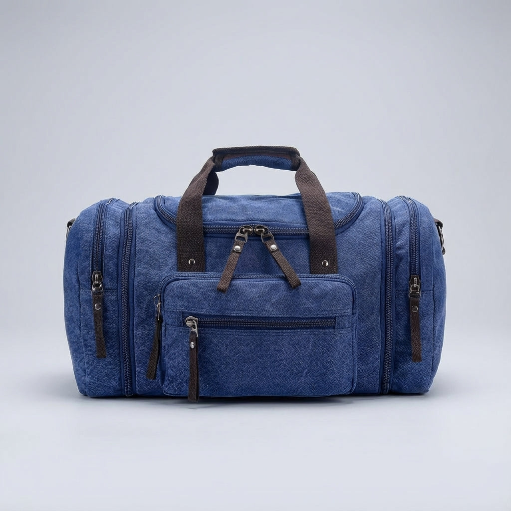 Stijlvolle unisex canvas reistas WeekenderPro, duffel model. Perfect voor korte trips en vakanties.