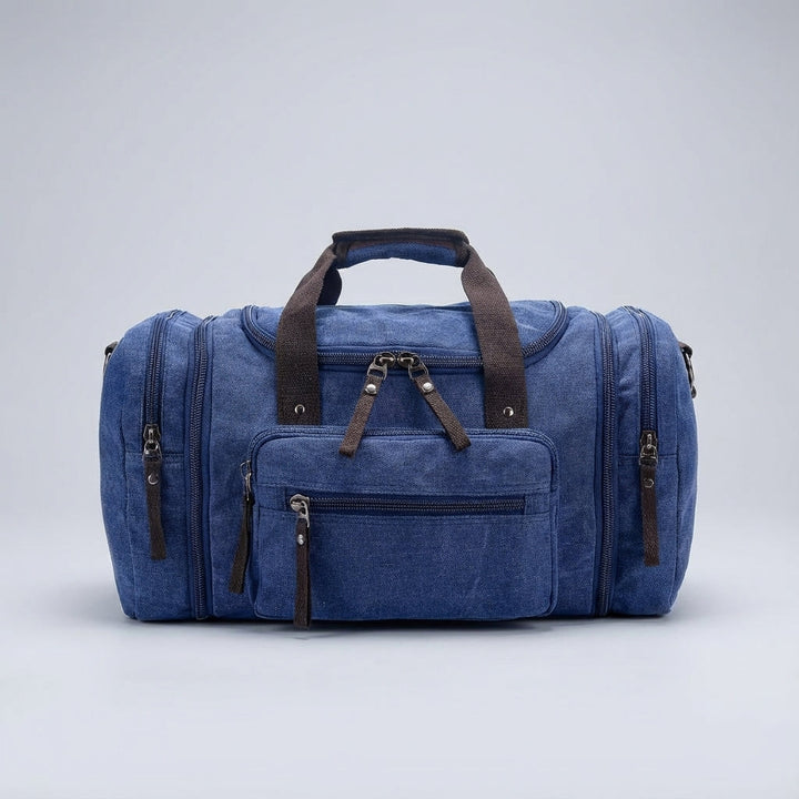 Stijlvolle unisex canvas reistas WeekenderPro, duffel model. Perfect voor korte trips en vakanties.