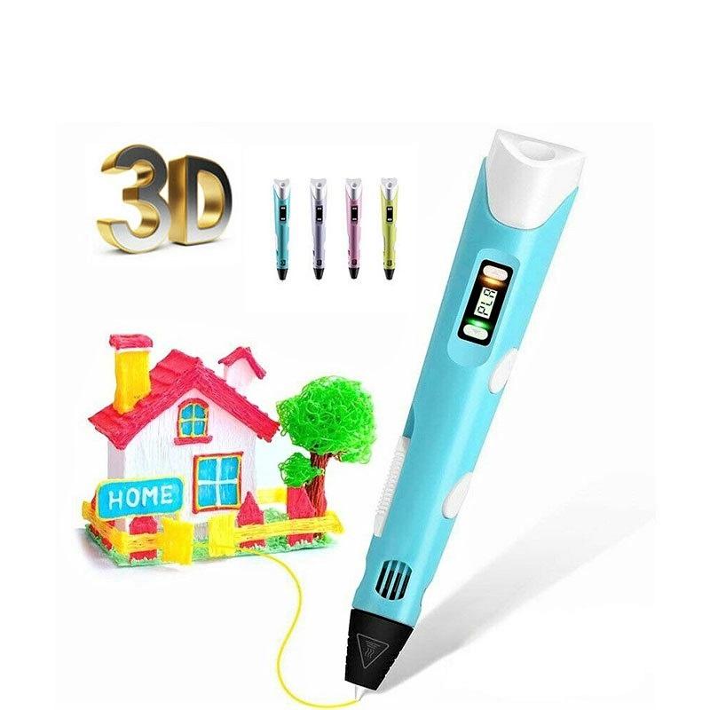 DoodleForm 3D-printerpen in actie, ideaal voor creatieve ontwerpen, compact, gebruiksvriendelijk, incl. gekleurd PLA-filament.