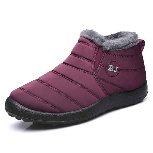 Dames waterdichte winter slip-on laarzen