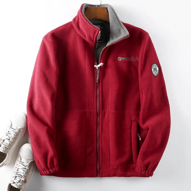 Dames stijlvolle warme fleece jas