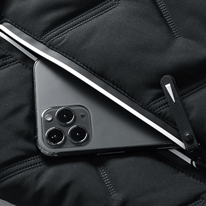 Heren winterjas met stijlvolle pasvorm