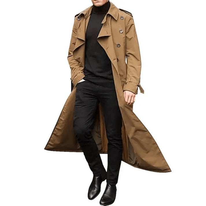 Heren Klassieke Trenchcoat