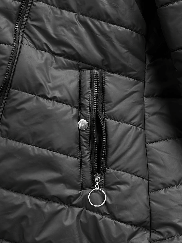 Dames winterjas met capuchon