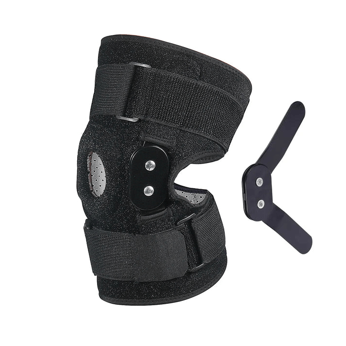 FlexiGuard Verstelbare en Gelede Kniebrace voor Optimale Ondersteuning