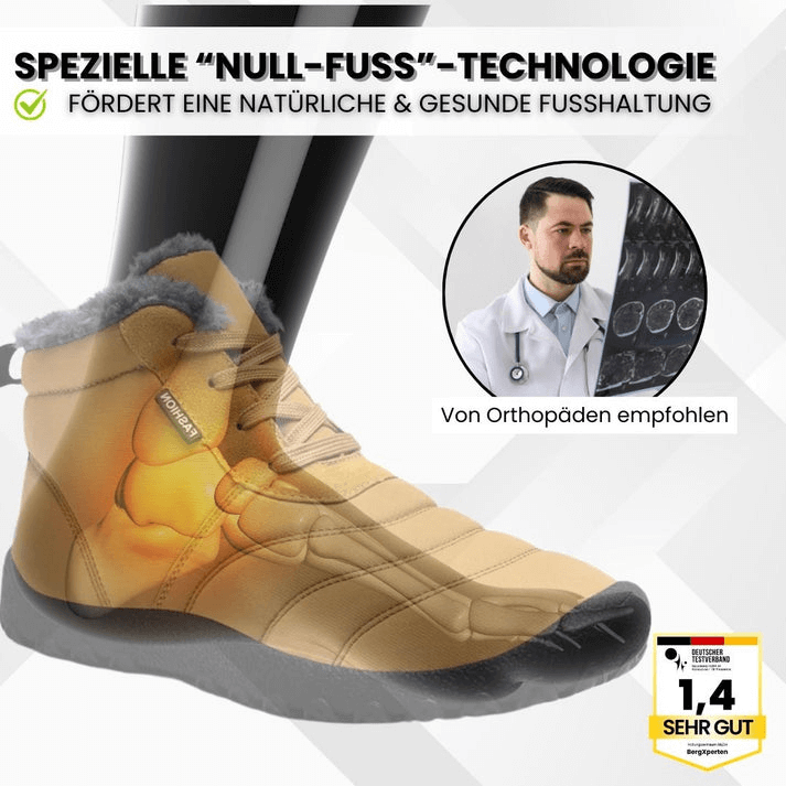 Comfortabele Heren Barefoot Winterschoenen
