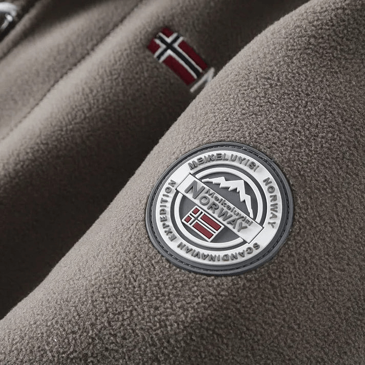 Dames stijlvolle warme fleece jas