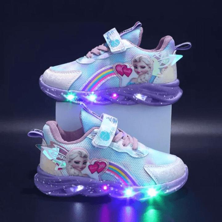 Prinsessen LED-schoenen voor meisjes