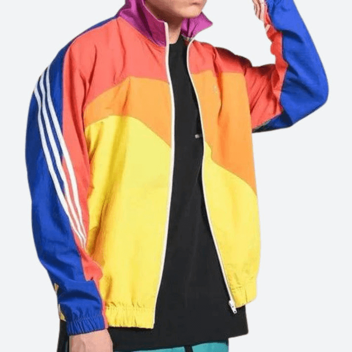 Heren Retro Jaren 90 Windbreaker