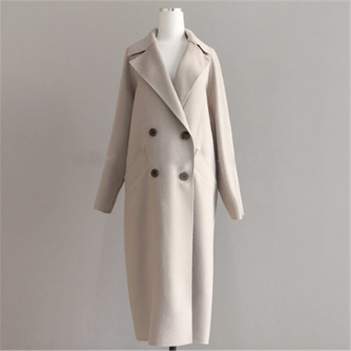 Dames Tijdloze Elegante Winterjas