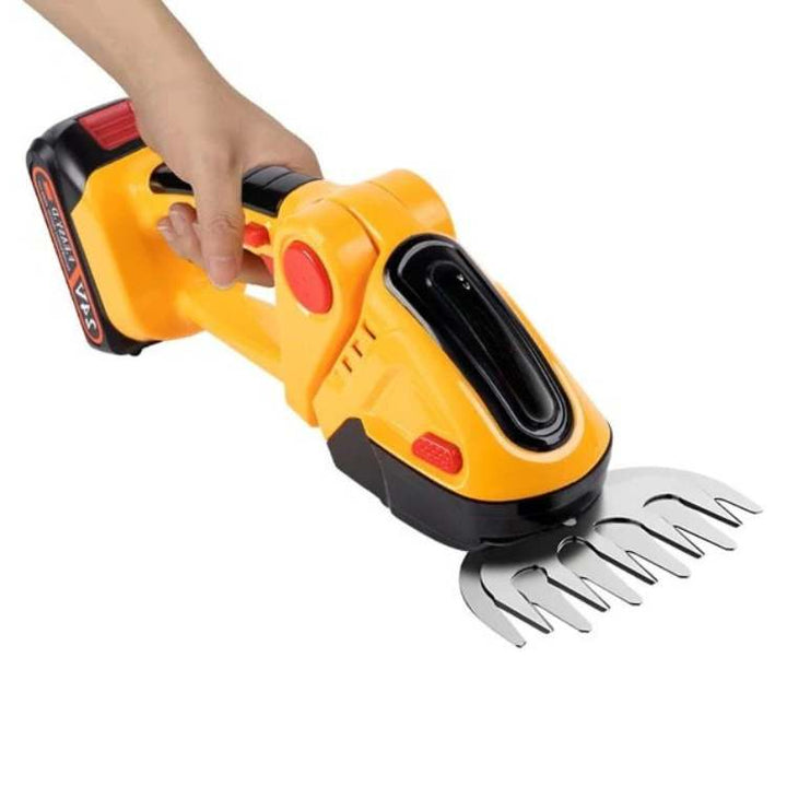 De veelzijdige 2-in-1 heggenschaar en snoeier, met beide opzetstukken. Compleet elektrisch tuingereedschap.