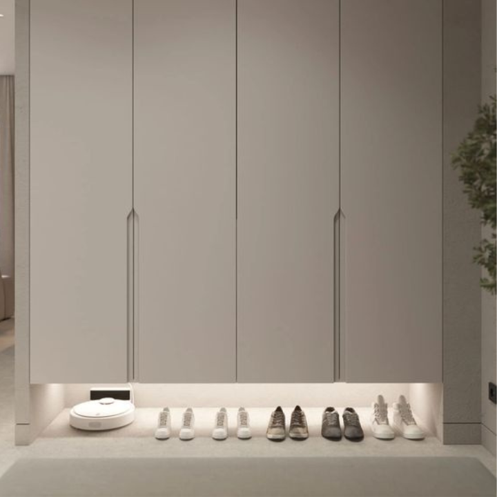 Automatische gangverlichting met bewegingssensor. GlowMotion draadloze LED lamp voor veiligheid.