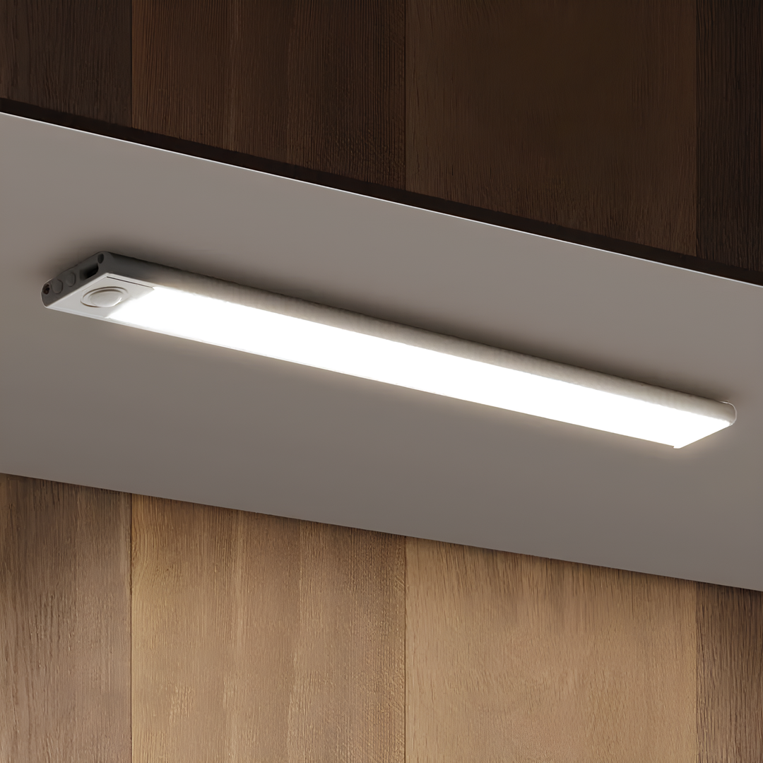 Warmwit LED licht met bewegingssensor, draadloos. GlowMotion sfeervolle verlichting, oplaadbaar.
