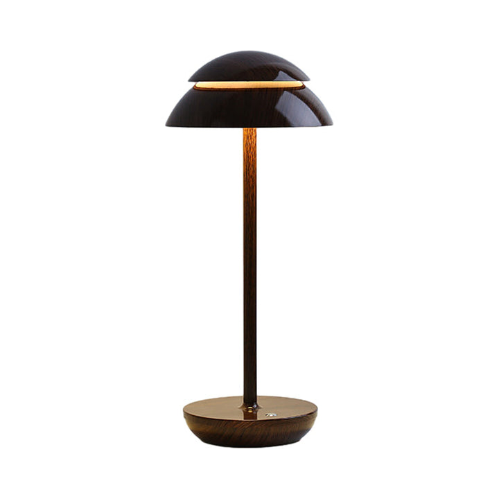 Decoratieve oplaadbare LED tafellamp GlowBeam, draadloos design voor een stijlvol interieur.