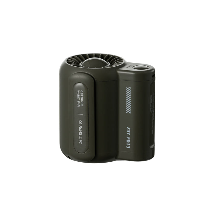 Oplaadbare mini ventilator met clip, veelzijdig te bevestigen. Geniet overal van directe verkoeling.