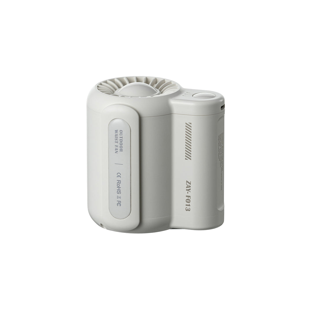 Compacte draagbare clip-on ventilator met USB-oplaadfunctie. Ultieme verkoeling voor elke gelegenheid.