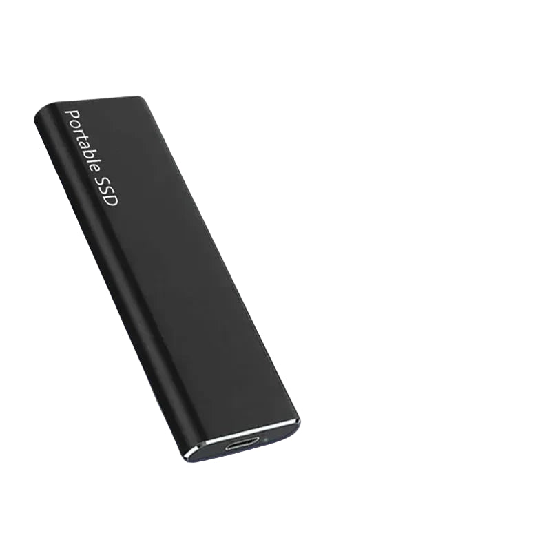 Draagbare externe harddisk 4TB met USB-C, snelle data opslag voor onderweg en backup.