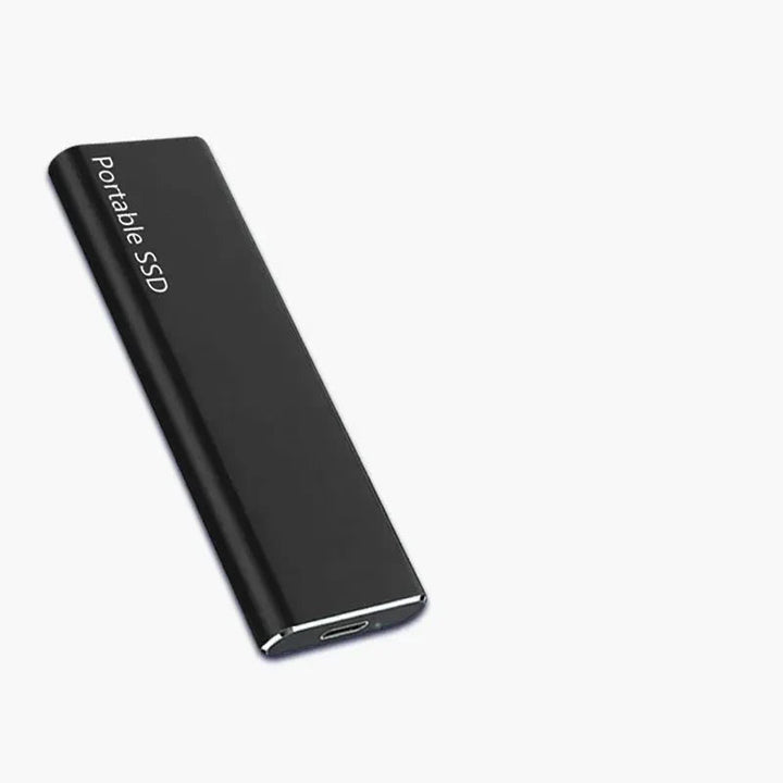 Compacte 4TB externe harde schijf met USB-C, ideaal voor draagbare opslag en gegevensoverdracht.