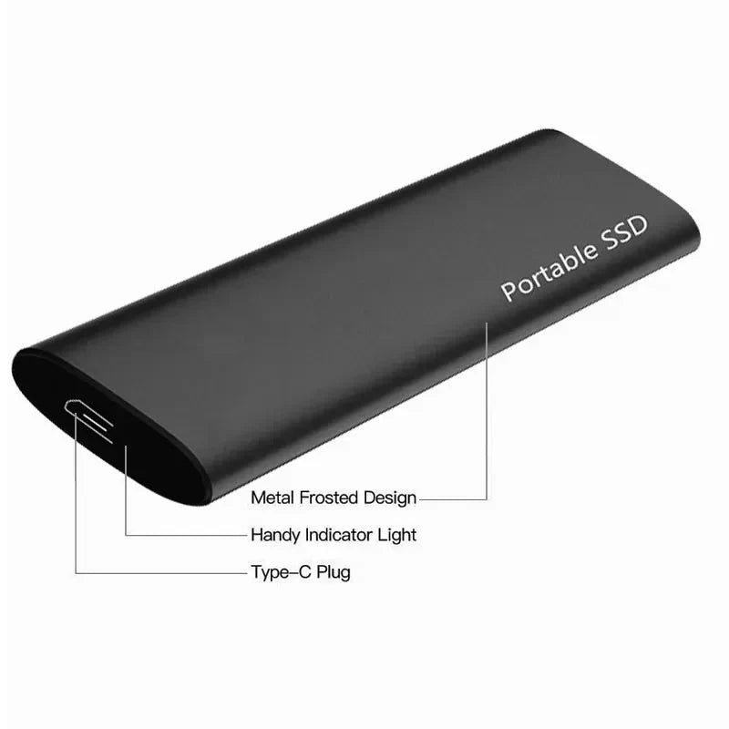 Snelle externe 4TB harddisk met USB-C, efficiënte gegevensoverdracht en draagbare data opslag.