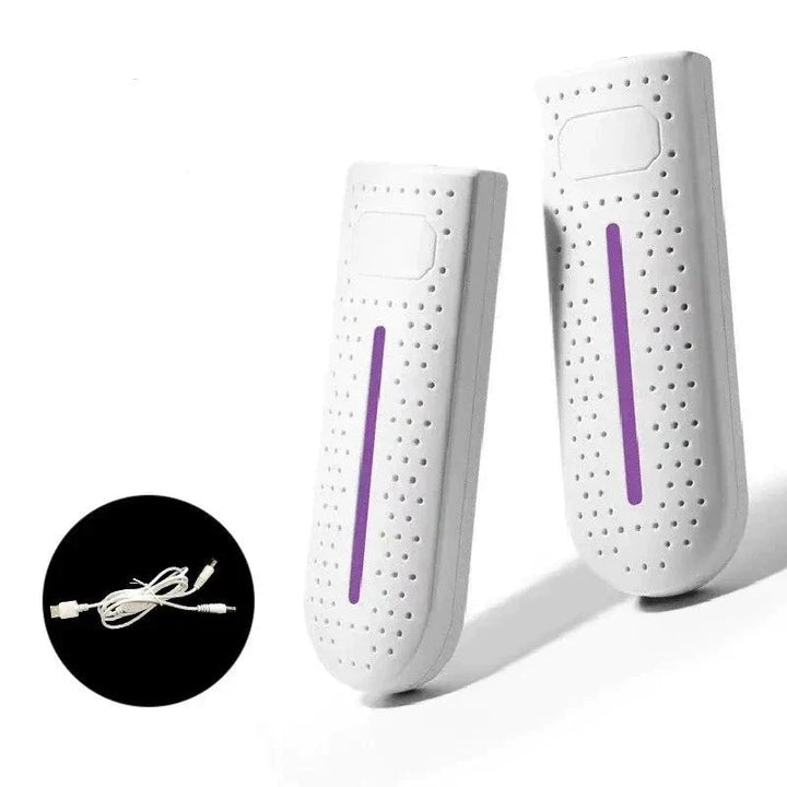 Geavanceerde UV-schoenendroger technologie voor sterilisatie en snelle droging van alle schoenen.