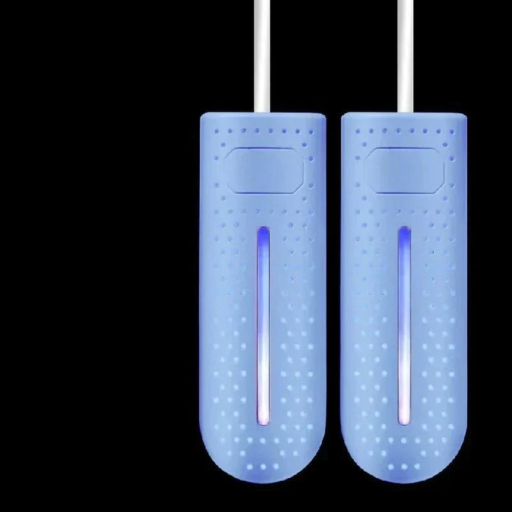 Stijlvolle draagbare UV-schoenendroger voor moderne voetverzorging en optimale schoenhygiëne.