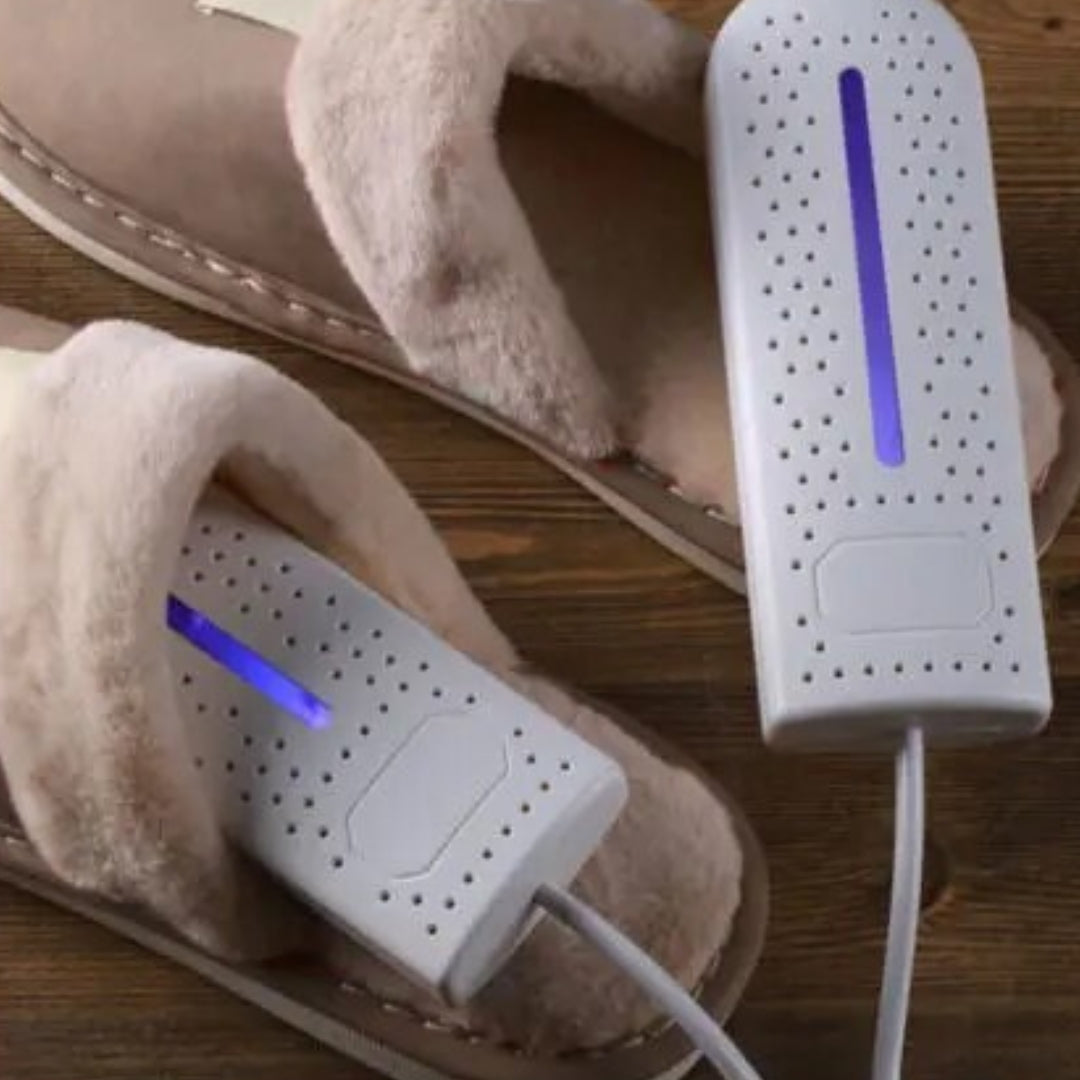 ShoeFresh Pro: draagbare UV-schoenendroger voor droge, geurvrije en hygiënische sportschoenen en laarzen.